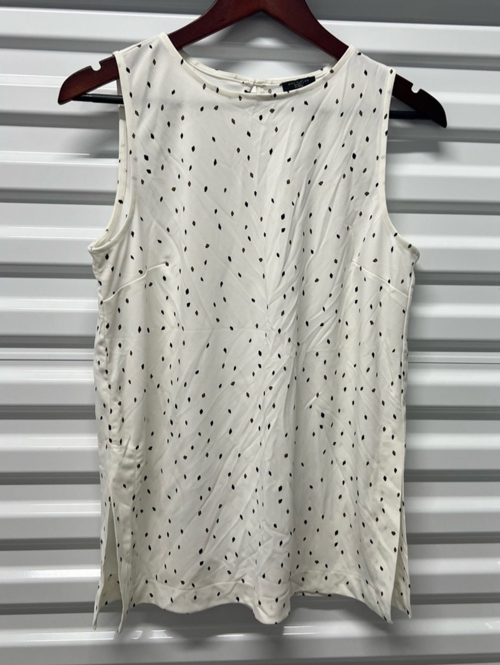 Ann Taylor Printed Sleeveless Tank Top Size Medium